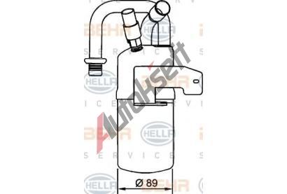 BEHR HELLA SERVICE Vysoue klimatizace BHS 8FT 351 335-011, 8FT 351 335-011
