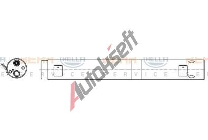 BEHR HELLA SERVICE Vysoušeč klimatizace BHS 8FT 351 335-271, 8FT 351 335-271  BEHR HELLA SERVICE Vysoušeč klimatizace BHS 8FT 351 335-271, 8FT 351 335-271