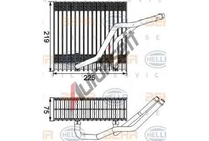 BEHR HELLA SERVICE Vparnk klimatizace BHS 8FV 351 210-541, 8FV 351 210-541