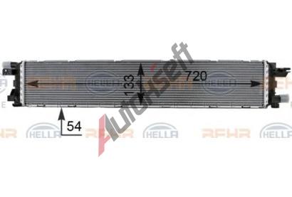 BEHR HELLA SERVICE Chladi nzk teploty, chladi plnicho vzduchu BHS 8MK 376 701-271, 8MK 376 701-271
