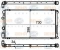 Chladi vody BEHR HELLA SERVICE ‐ BHS 8MK 376 708-451