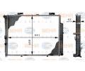 Chladi vody BEHR HELLA SERVICE ‐ BHS 8MK 376 712-641