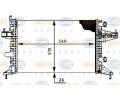 Chladi vody BEHR HELLA SERVICE ‐ BHS 8MK 376 714-341