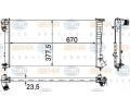Chladi vody BEHR HELLA SERVICE ‐ BHS 8MK 376 715-521