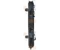 BEHR HELLA SERVICE Chladi vody BHS 8MK 376 720-591, 8MK 376 720-591