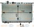 Chladič vody BEHR HELLA SERVICE ‐ BHS 8MK 376 762-231  Chladič vody BEHR HELLA SERVICE ‐ BHS 8MK 376 762-231