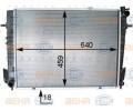 Chladi vody BEHR HELLA SERVICE ‐ BHS 8MK 376 763-681