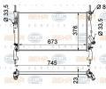 Chladi vody BEHR HELLA SERVICE ‐ BHS 8MK 376 764-401