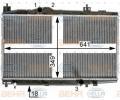 Chladič vody BEHR HELLA SERVICE ‐ BHS 8MK 376 900-344  Chladič vody BEHR HELLA SERVICE ‐ BHS 8MK 376 900-344