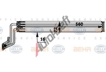 BEHR HELLA SERVICE Chladi oleje zen BHS 8MO 376 726-281, 8MO 376 726-281