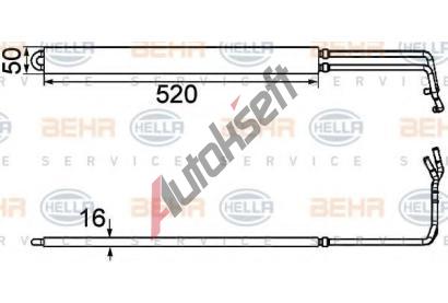 BEHR HELLA SERVICE Chladi oleje zen BHS 8MO 376 754-291, 8MO 376 754-291