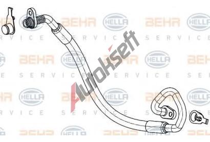 BEHR HELLA SERVICE Vysokotlak veden klimatizace BHS 9GS 351 337-771, 9GS 351 337-771