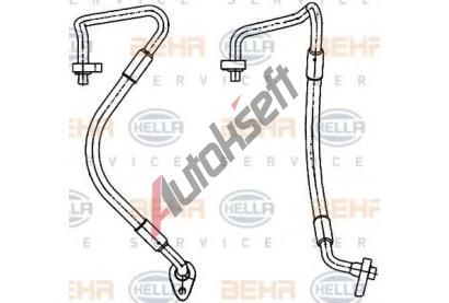 BEHR HELLA SERVICE Vysokotlak veden klimatizace BHS 9GS 351 338-571, 9GS 351 338-571
