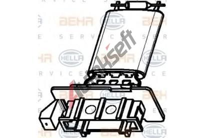 BEHR HELLA SERVICE Odpor vnitnho tlakovho ventiltoru BHS 9ML 351 332-371, 9ML 351 332-371