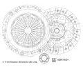 Sada spojky BLUE PRINT ‐ BLP ADB113001
