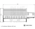 BLUE PRINT Olejov filtr BLP ADBP210093, ADBP210093