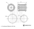 Hydraulick filtr automatick pevodovky BLUE PRINT ‐ BLP ADBP210101