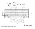 BLUE PRINT Olejov filtr BLP ADBP210103, ADBP210103