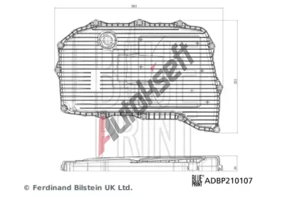 BLUE PRINT Hydraulick filtr automatick pevodovky Blue Print Solution BLP ADBP210107, ADBP210107
