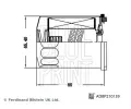 Hydraulick filtr automatick pevodovky BLUE PRINT ‐ BLP ADBP210139