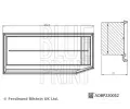 BLUE PRINT Vzduchov filtr BLP ADBP220052, ADBP220052
