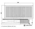 BLUE PRINT Vzduchov filtr - sada BLP ADBP220055, ADBP220055