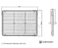 BLUE PRINT Vzduchov filtr BLP ADBP220060, ADBP220060
