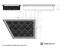 Vzduchov� filtr&nbsp;BLUE PRINT&nbsp;&dash;&nbsp;BLP ADBP220151