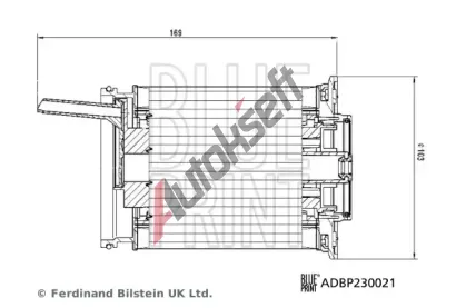 BLUE PRINT Palivov filtr BLP ADBP230021, ADBP230021