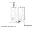 Palivov filtr BLUE PRINT ‐ BLP ADBP230047