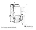 Palivov filtr BLUE PRINT ‐ BLP ADBP230054