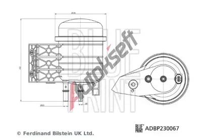 BLUE PRINT Palivov filtr BLP ADBP230067, ADBP230067