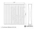 BLUE PRINT Filtr vzduchu v interiru BLP ADBP250033, ADBP250033