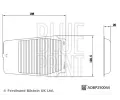 Filtr vzduchu v interiéru BLUE PRINT ‐ BLP ADBP250044 Filtr vzduchu v interiéru BLUE PRINT ‐ BLP ADBP250044