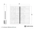 BLUE PRINT Filtr vzduchu v interiru BLP ADBP250058, ADBP250058