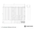 Filtr vzduchu v interiru BLUE PRINT ‐ BLP ADBP250095