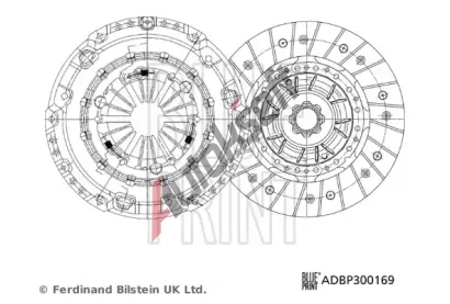 BLUE PRINT Sada spojky BLP ADBP300169, ADBP300169