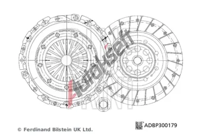 BLUE PRINT Sada spojky BLP ADBP300179, ADBP300179