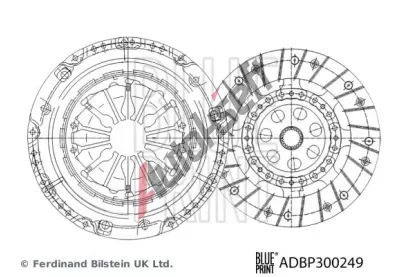 BLUE PRINT Sada spojky BLP ADBP300249, ADBP300249