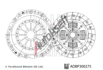 BLUE PRINT Sada spojky BLP ADBP300275, ADBP300275