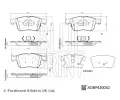 BLUE PRINT Sada brzdovch destiek BLP ADBP420032, ADBP420032
