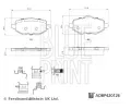 Sada brzdovch destiek BLUE PRINT ‐ BLP ADBP420126