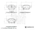 Sada brzdov�ch desti�ek&nbsp;BLUE PRINT&nbsp;&dash;&nbsp;BLP ADBP420184