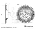 BLUE PRINT Brzdov kotou - 344 mm BLP ADBP430036, ADBP430036