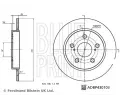 BLUE PRINT Brzdov kotou - 270 mm BLP ADBP430103, ADBP430103