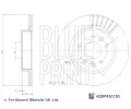 BLUE PRINT Brzdový kotouč - 292 mm BLP ADBP430150, ADBP430150