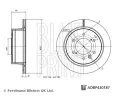 Brzdov kotou BLUE PRINT ‐ BLP ADBP430187