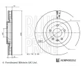Brzdov� kotou�&nbsp;BLUE PRINT&nbsp;&dash;&nbsp;BLP ADBP430252