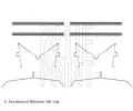 Sada psluenstv obloen kotouov brzdy BLUE PRINT ‐ BLP ADBP480002