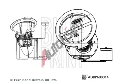 BLUE PRINT Palivová přívodní jednotka BLP ADBP680014, ADBP680014 BLUE PRINT Palivová přívodní jednotka BLP ADBP680014, ADBP680014